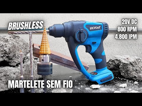 Ótimo Preço no AliExpress - Marteletele Perfurador Brushless Sem Fio 20v Horm