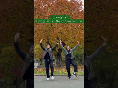 People x Nainowale ne | Bhangra version | New Trend  #shorts #trend #dance #bhangra