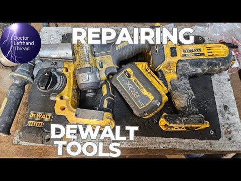 4 Dewalt Repairs in less than 18 mins