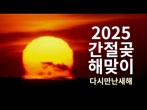 2025 간절곶 첫 해돋이 하이라이트 / 그래도 희망은 떠오른다 / 새해 복 많이 받으세요 / 2025 sunrise