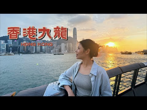 香港“油尖旺” 街景｜旺角上海街618号｜广东道港式茶餐厅｜重庆大厦｜维多利亚港夜景｜翠园烧鹅皇