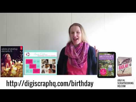 Digital Scrapbooking HQ is turning 6! Enter our HUGE GIVEAWAY!