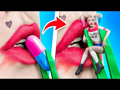 From Nerd Harley Quinn To Beauty / What If Gadgets From Tik Tok Were People!