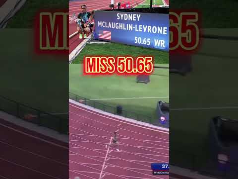 🏃🏾‍♀️🌎🏅Sydney Mclaughlin-Levrone "Miss 50.65"!  #shorts  #trackandfield #teamusa #usa #fyp #viral