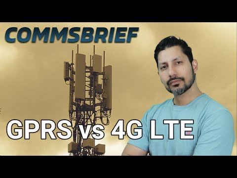 Difference between GPRS and 4G LTE