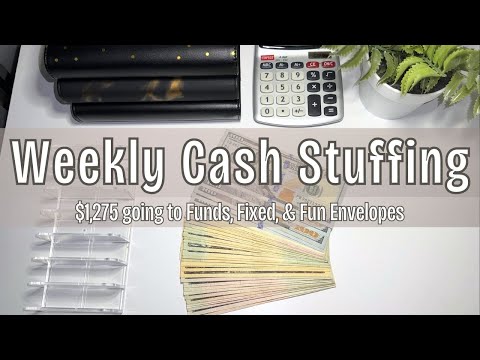 FEBRUARY WEEK 4 CASH STUFFING - $1275