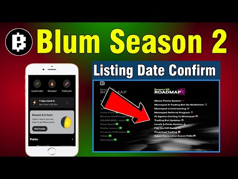 Blum Season 2 Big withdrawal Update | Blum Trade to Earn lunch | How To Get Blum Meme Points