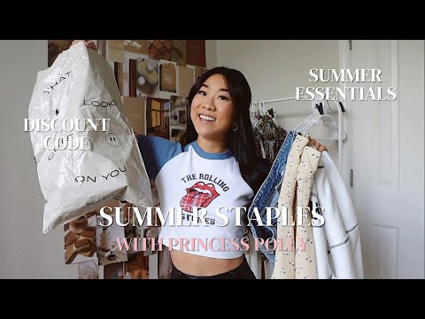 SUMMER STAPLES 2022 | Princess Polly Haul + CODE ☀️💞