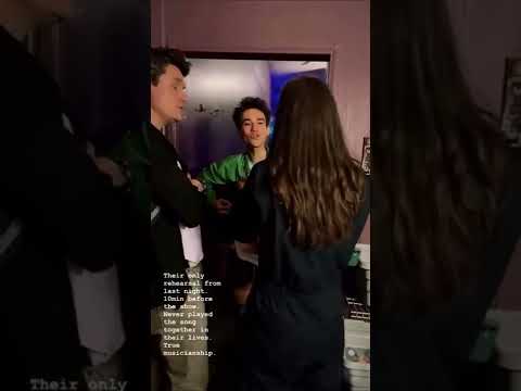 JOHN MAYER rehearsal playing NEVER GONNA BE ALONE with JACOB COLLIER and LIZZY MCALPINE