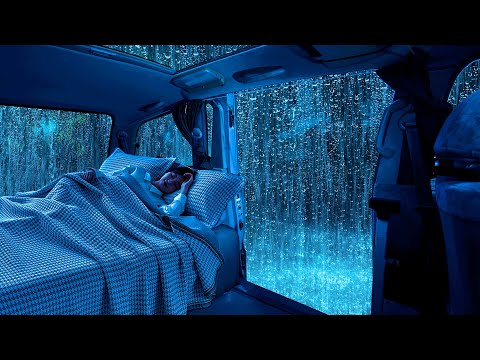 Rain Sounds For Sleeping - Soothing Rain & Thunder for Overcome Insomnia, Focus and Study, ASMR