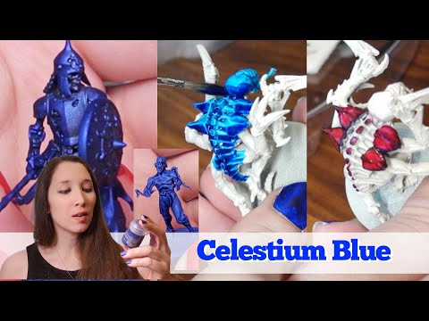 Celestium Blue - Contrast Paint Review