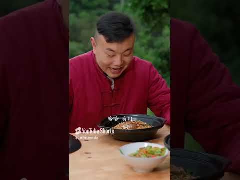 When Da Zhuang Encountered Lao Liu# Rural Food# Eating Sowing# Chili Sauce# Trembling Food# tiktok#