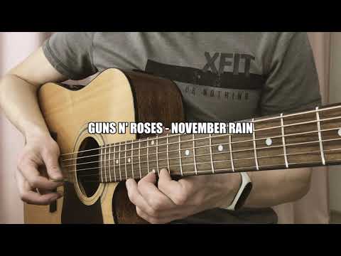 Guns N' Roses - November Rain / acoustic guitar solo