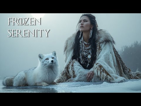 Frozen Serenity - Native American Flute - Sleep Music for Relaxation, Stress Relief