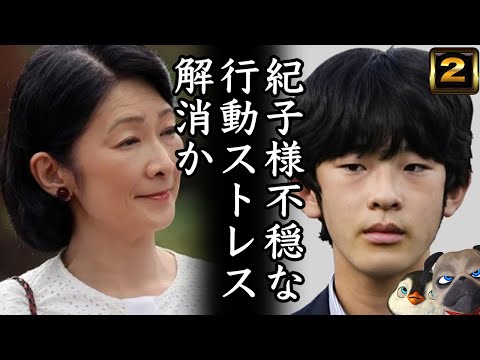 【悲報】A宮K子様不穏な行動ストレス解消目的か