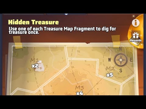 First Treasure Map Complete!