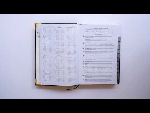 2023 STARTplanner Casebound Daily (Dated) - Peek Inside