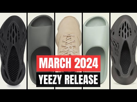 Restock adidas Yeezy Release Info, Date & Price in March 2024