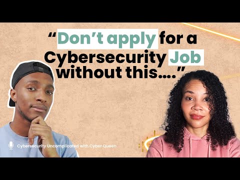 How to Apply for a Cybersecurity Job with @caleboni.certified. Cybersecurity Uncomplicated EP 5