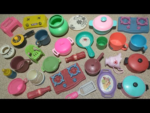 4 Minutes Satisfying ASMR With Unboxing Miniature Kitchen Set Collection |Hello Kitty Cooking Toys