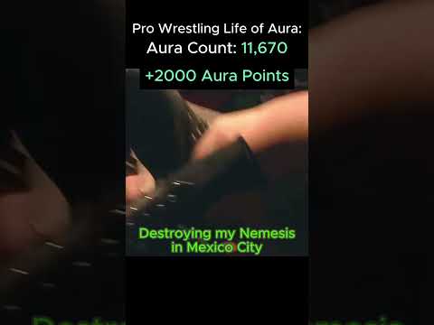 Pro Wrestler Gains Aura