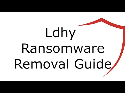 Ldhy File Virus Ransomware [.Ldhy ] Removal and Decrypt .Ldhy Files