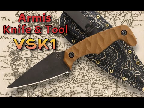 NEW Custom Tactical Knife Brand: Armis VSK1 - Michael Grasso!