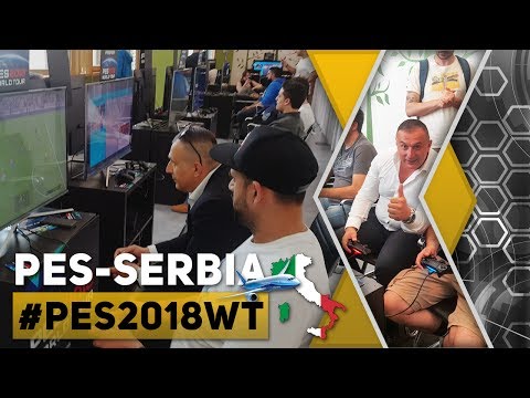 PES-Serbia plays PES 2018 at World Tour in Milan! #fullmanual