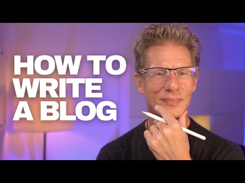 How To Write A BLOG POST From Start To Finish | #tutorial from Chris Prouty