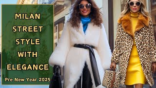 Milan Winter Street Fashion Trends: Stunning Italian Street Style