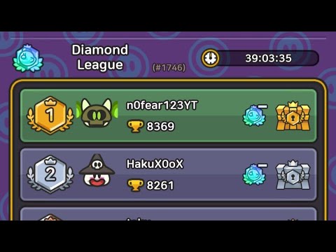 Diamond League 1st Place - Legend of Slime: Idle RPG