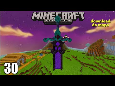 DECORAÇÃO DO PORTAL DO NETHER!! - MINECRAFT SURVIVAL 1.19 #30 ( MINECRAFT BEDROCK )