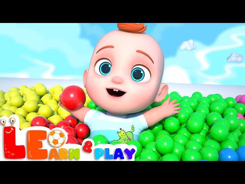 Leo Plays With Colorful Balls | Educational Videos for Toddlers | Learn & Play with Leo