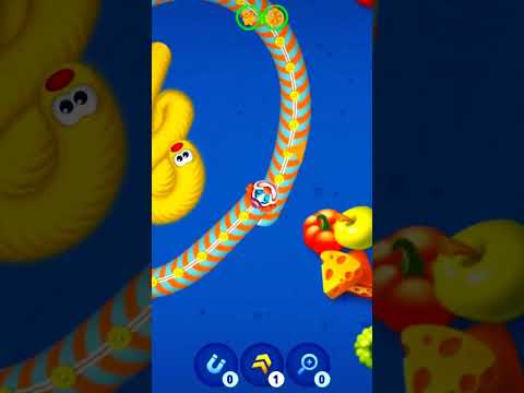 wormate magic best gameplay io slither snake gameplay #trending #viral #game #shorts #magic game