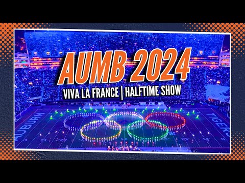 Viva La France (Light Show) | Auburn University Marching Band | | 2024 HALFTIME | 4K FULL SHOW