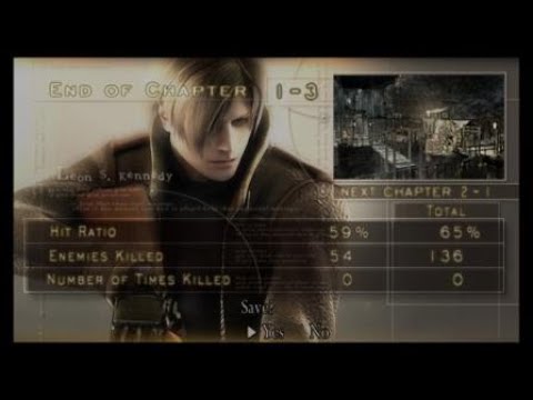 Resident Evil 4 Chapter 1-2/3 NG+