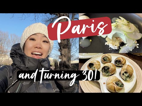 I spent my 30th BIRTHDAY in Paris! Eating SNAILS & best croissant | travel alone birthday vlog