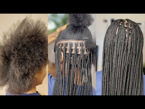 How to do Knotless Boxbraids