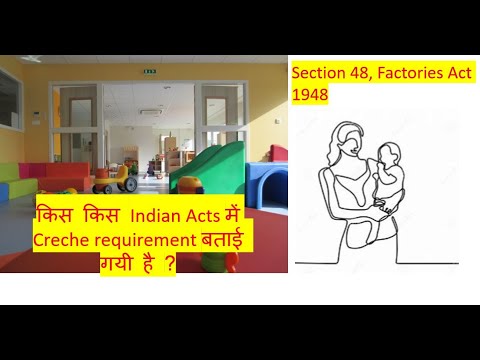 Section 48 - Creche Requirements Under The Factories Act 1948 and State Factories Rules