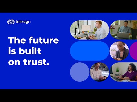 Build customer trust in your brand with Telesign