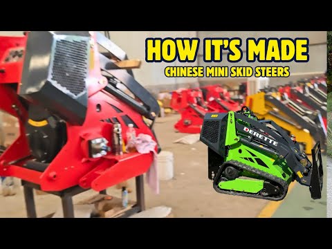 Inside the Mini Skid Steer Factory - Who Makes Them?