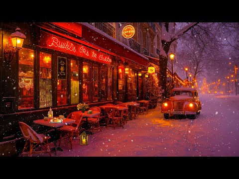 Calming Winter Jazz for Relaxation ☕ Cozy Coffee Ambience and Easygoing Jazz for Work, Focus, Sleep