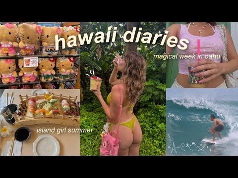 HAWAII DIARIES 🐚🫧𓇼𓏲*ੈ✩‧₊˚living like an H2O mermaid for a week