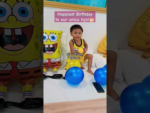 #4thbirthday #birthday #birthdaytravel #boracay #familyadventures #spongebob