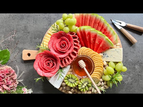 Creative ways to add variety and color to your charcuterie spread🌹 Easy Cheese Board Ideas✨