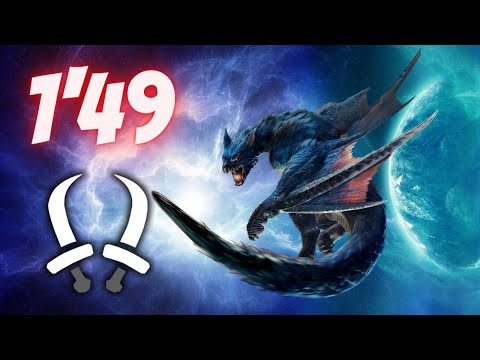 MHW Iceborne Nargacuga 1'49 Dual Blades