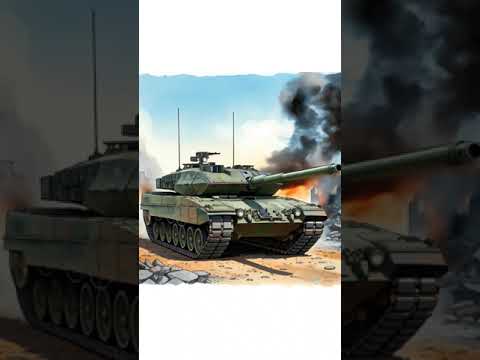 Leopard 2 Main Battle Tank #tank #戦車 #panzer #military #animation #leopard2