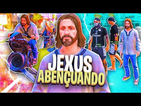 FUI ABENÇOAR UM SERVIDOR COM skin DE JEXUS GTA RP