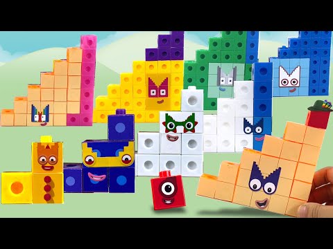 DIY Numberblocks Step Squad Cubes Custom Set ||  Keiths Toy Box