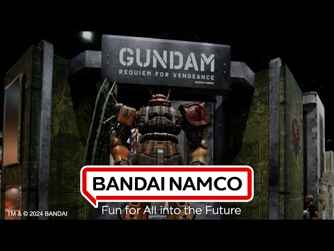 Gundam Booth Tour - Bandai Namco Toys & Collectibles America at SDCC 2024